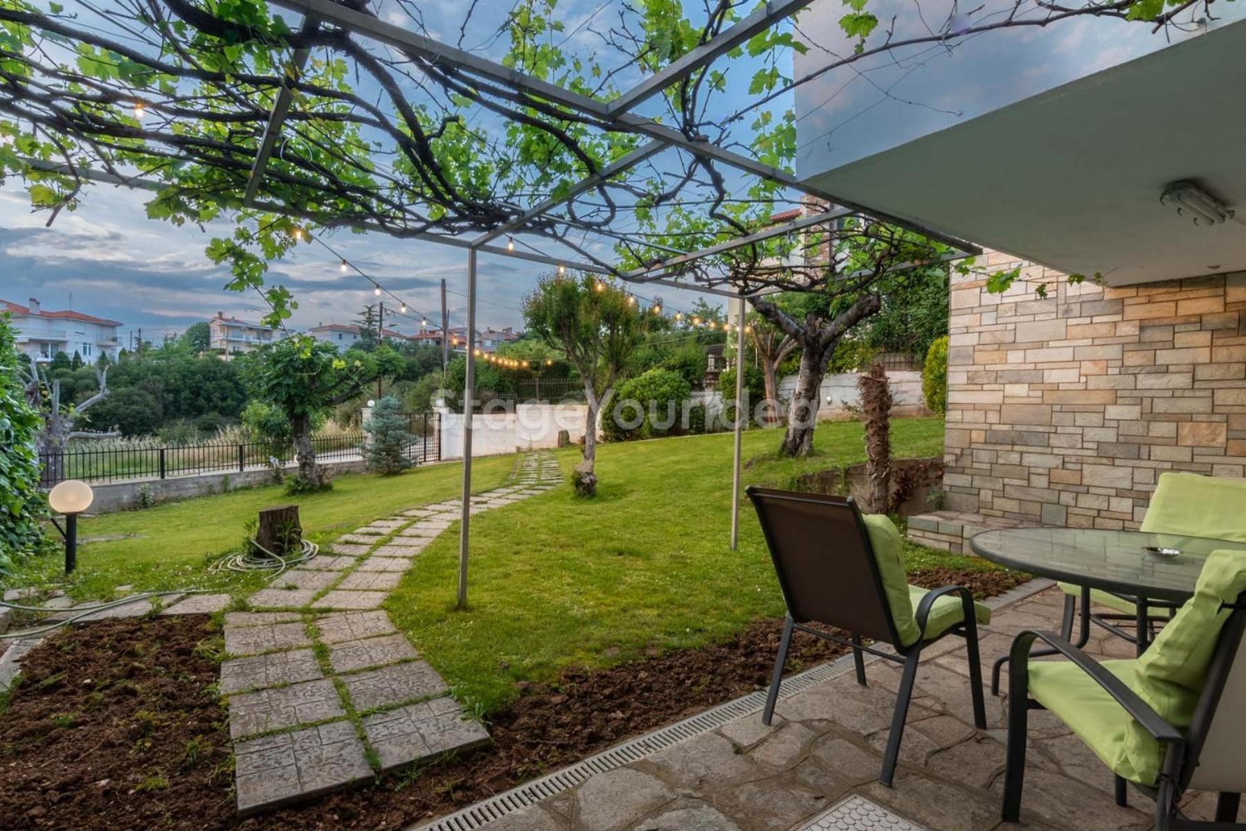 Traditional Villa Appartment With Garden, Also For Gatherings ,15 Minutes From Thessaloniki Airport Buitenkant foto