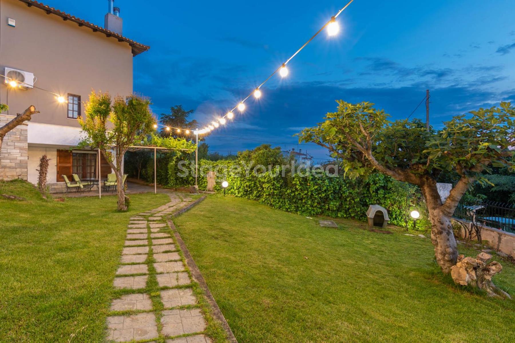 Traditional Villa Appartment With Garden, Also For Gatherings ,15 Minutes From Thessaloniki Airport Buitenkant foto